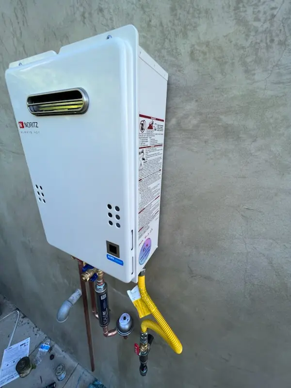 Tankless water heater installation for West Lafayette homes